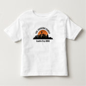 Seattle Skyline Sunset aangepaste vakantie Kinder Shirts (Voorkant)