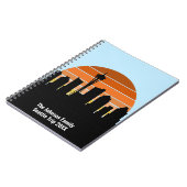 Seattle Skyline Sunset Custom Family Trip Notitieboek (Linkerzijde)