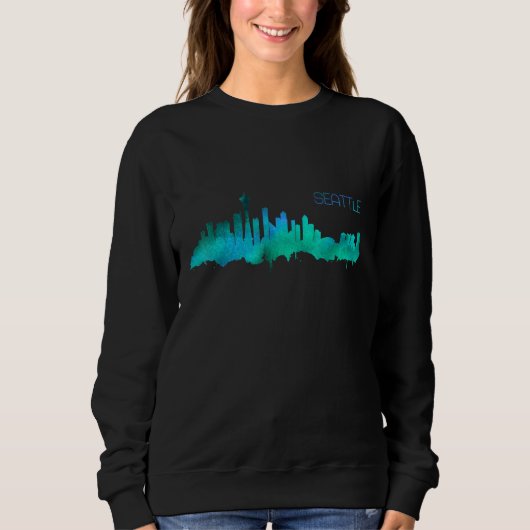 Seattle Skyline Trui (Voorkant)