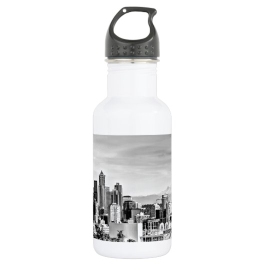 Seattle Skyline Waterfles (Voorkant)