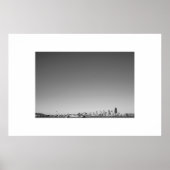 Seattle Skyscrapers Poster (Voorkant)