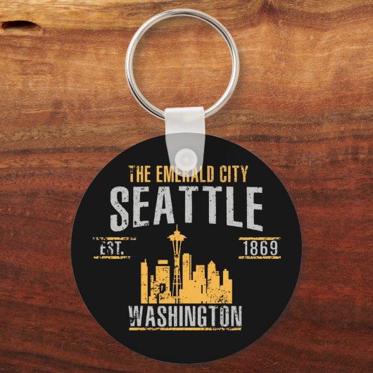 Seattle Sleutelhanger (Voorkant)