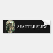 Seattle Slew Thoroughbred 1978 Bumpersticker (Voorkant)
