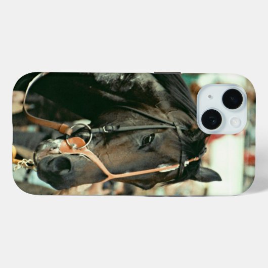 Seattle Slew Thoroughbred 1978 Case-Mate iPhone Case (Achterkant (horizontaal))