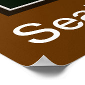 Seattle Slew Thoroughbred 1978 Poster (Hoek)