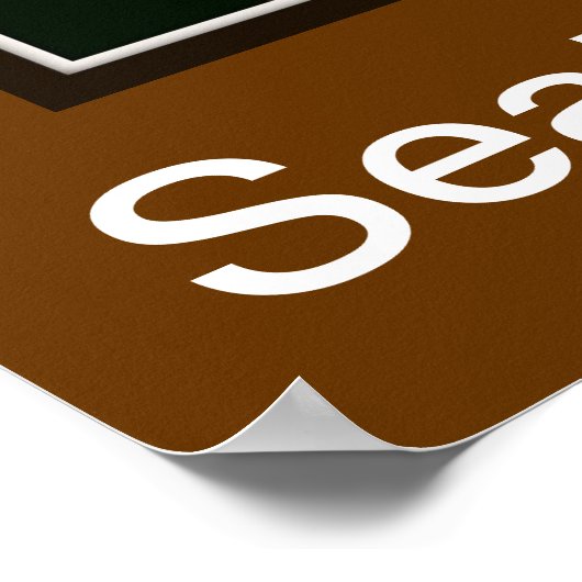 Seattle Slew Thoroughbred 1978 Poster (Hoek)