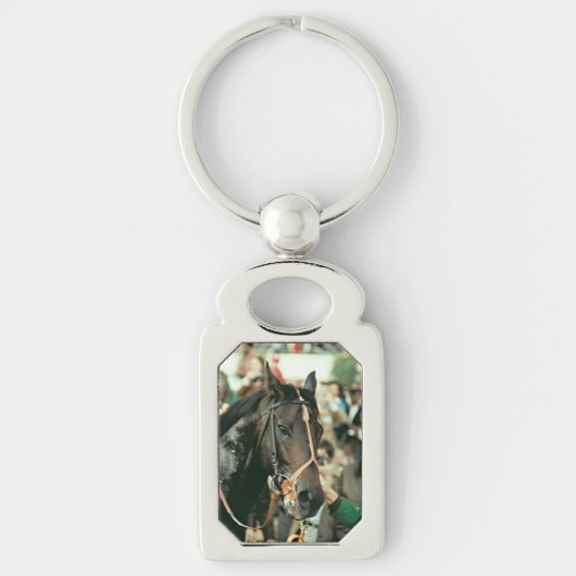 Seattle Slew Thoroughbred 1978 Sleutelhanger (Voorkant)