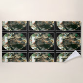 Seattle Slew Thoroughbred 1978 Strandlaken (Voorkant)