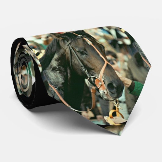 Seattle Slew Thoroughbred 1978 Stropdas (Opgerold)