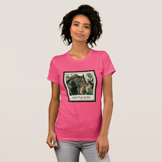 Seattle Slew Thoroughbred 1978 T-shirt (Voorkant volledig)