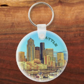 Seattle, staat Washington Sleutelhanger (Voorkant)
