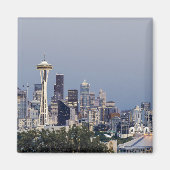Seattle stadsgezicht magneet (Voorkant)
