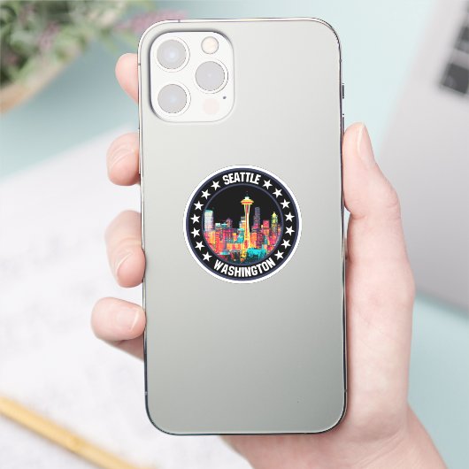 Seattle Sticker (Telefoon)