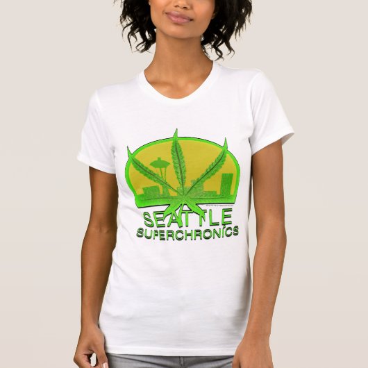 Seattle Superchronics T-shirt (Voorkant)