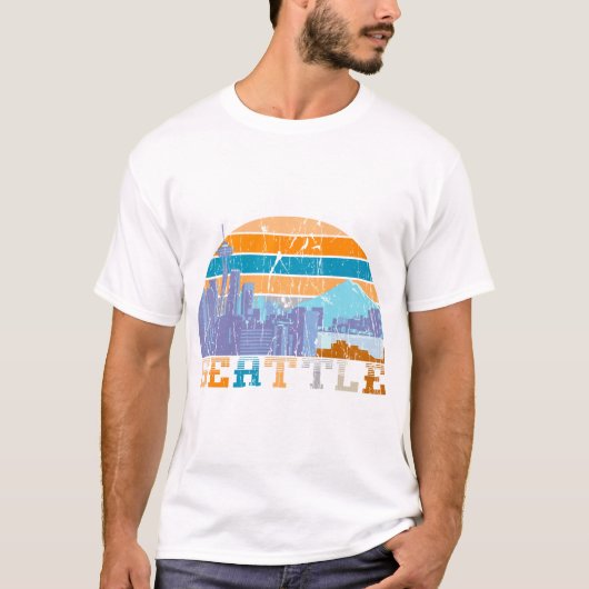 Seattle T-shirt (Voorkant)