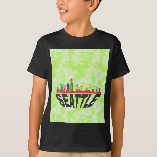 Seattle T-shirt (Voorkant)