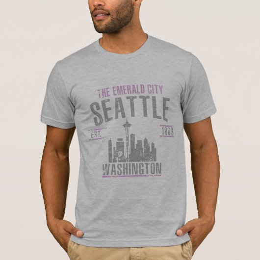 Seattle T-shirt (Voorkant)
