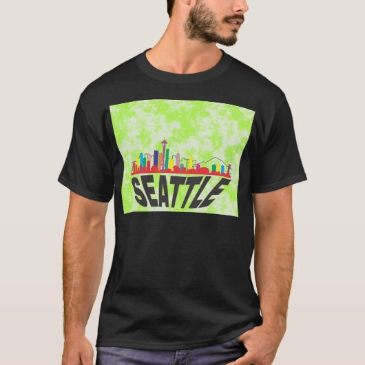 Seattle T-shirt (Voorkant)