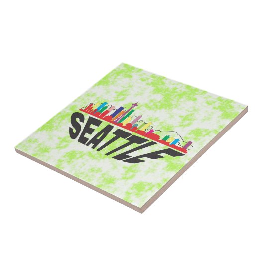 Seattle Tegeltje (Zijkant)