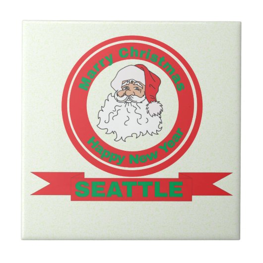 Seattle Tegeltje (Voorkant)