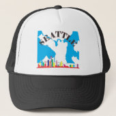 Seattle Trucker Pet (Voorkant)