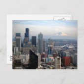 Seattle Uitzicht Briefkaart (Voorkant / Achterkant)