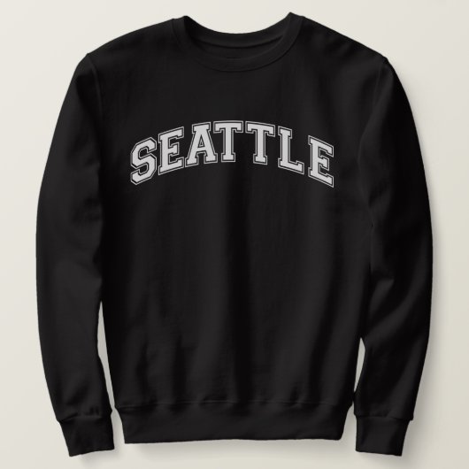 SEATTLE University-Style Sweater America College (Design voorkant)
