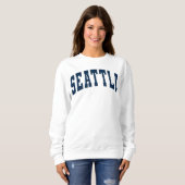 Seattle  Varsity College Style Sweatshirt (Voorkant volledig)