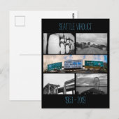 Seattle Viaduct Herdenking Briefkaart (Voorkant / Achterkant)
