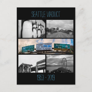 Seattle Viaduct Herdenking Briefkaart
