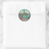 Seattle VS Ronde Sticker (Tas)