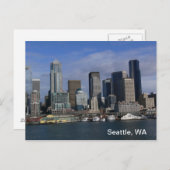 Seattle WA, briefkaart (Voorkant / Achterkant)
