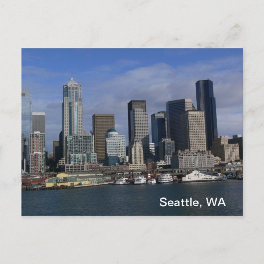 Seattle WA, briefkaart (Voorkant)