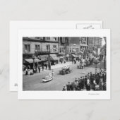 Seattle, WA Forth of Juli Parade on Seneca Briefkaart (Voorkant / Achterkant)