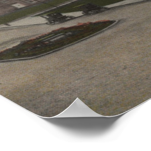 Seattle, WA - Metropolitan Poster (Hoek)