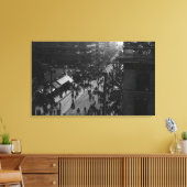 Seattle, WA Naval Parade op First and Spring Canvas Afdruk (Insitu (Woonkamer))