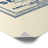 Seattle, WA Panoramic Map - 1925 Poster (Hoek)