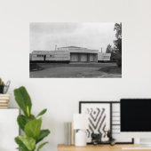 Seattle, WA - Penthouse Theater Poster (Thuiskantoor)