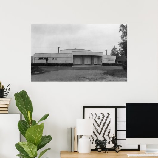 Seattle, WA - Penthouse Theater Poster (Thuiskantoor)