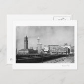 Seattle, WA - Seattle Railway Centre en Smith Briefkaart (Voorkant / Achterkant)