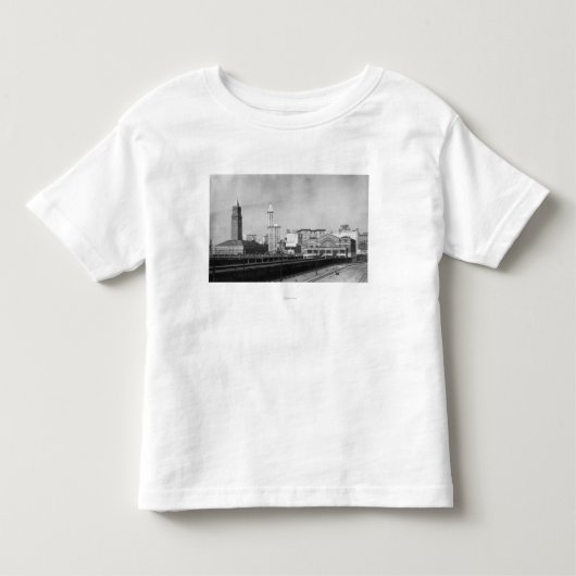 Seattle, WA - Seattle Railway Centre en Smith Kinder Shirts (Voorkant)