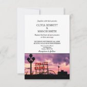 Seattle WA Skyline CityScape Uitnodiging voor een  (Voorkant)