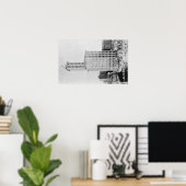 Seattle, WA - Smith Tower Building Poster (Thuiskantoor)