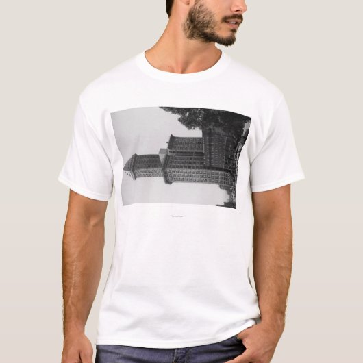 Seattle, WA - Smith Tower Building T-shirt (Voorkant)