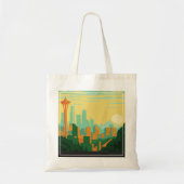 Seattle, WA Tote Bag (Voorkant)