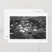 Seattle, WA University of WA Campus Aerial Briefkaart (Voorkant / Achterkant)