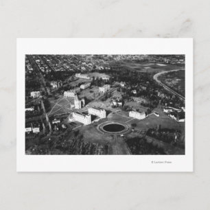 Seattle, WA University of WA Campus Aerial Briefkaart