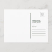 Seattle, WA | We hebben ons verplaatst Uitnodiging Briefkaart (Achterkant)