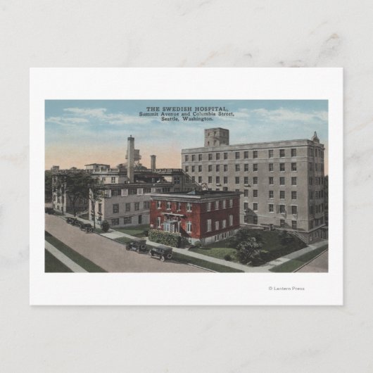 Seattle, WA - Zweden Briefkaart (Voorkant)