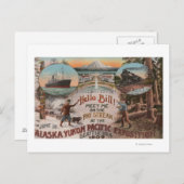 Seattle, WAAD voor Alaska Yukon Pacific Expo. Briefkaart (Voorkant / Achterkant)
